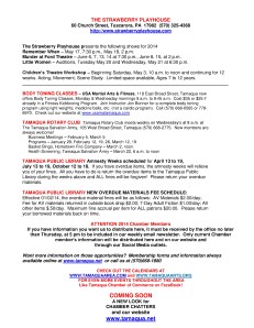 1-24-2014, Tamaqua Chamber of Commerce, Chamber Chatters3