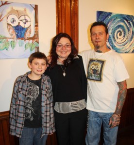 Artist Meet and Greet, Tara Shuey, Community Arts Center, Tamaqua, 1-30-2014 (35)