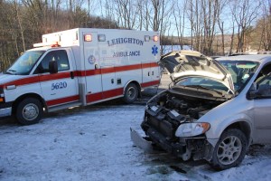 Car vs Van, SR209 and Catawissa Street, Tuscarora, Schuylkill Township, 1-29-2014 (3)