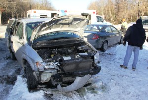 Car vs Van, SR209 and Catawissa Street, Tuscarora, Schuylkill Township, 1-29-2014 (4)