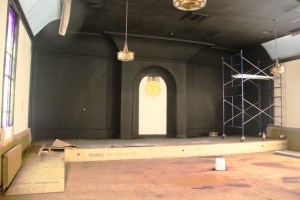Current Renovations, Stage, Community Arts Center, Tamaqua, 1-18-2014 (23)