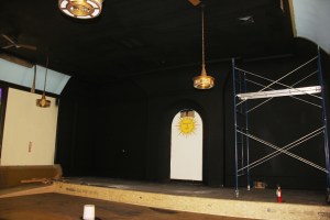 Current Renovations, Stage, Community Arts Center, Tamaqua, 1-18-2014 (6)