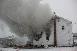 House Fire, 92 Ben Titus Road, Rush Township, 1-10-2014 (31)
