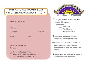 International Women's Day Registration Form March 8, 2014 JPG