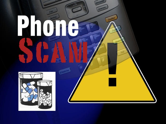 Medication phone scam