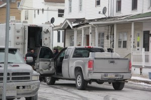 Police Raid Home, 29 East Elm Street, Tamaqua, 1-31-2014 (2)