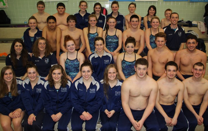 Senior Recognition, Tamaqua Swim Team, High School Pool, Tamaqua, 1-29-2014 (2)