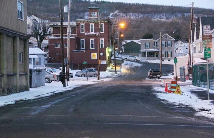 Sewer Work is Complete in Swatara Street, Tamaqua, 1-22-2014 (14)