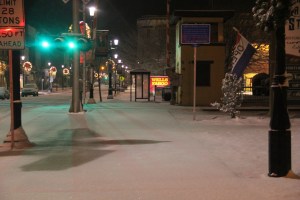 Snow, Depot Square Park, Tamaqua, 1-18-2014 (6)
