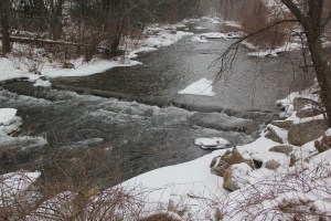 Snow Views, Little Schuylkill River, Tamaqua, 1-26-2014 (5)
