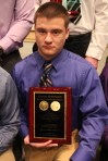 Tamaqua Raider Football Team Senior Recognition, Awards, Auditorium, Tamaqua, 1-30-2014 (225)