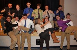 Tamaqua Raider Football Team Senior Recognition, Awards, Auditorium, Tamaqua, 1-30-2014 (8)