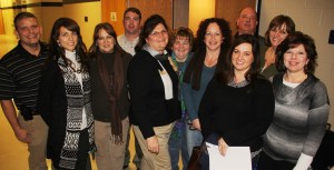 Tamaqua Raider Football Team Senior Recognition, Awards, Auditorium, Tamaqua, 1-30-2014 (9)