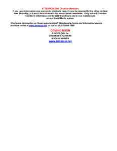 1-31-2014, Tamaqua Chamber of Commerce, Chamber Chatters4