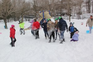Community Snowball Battle, Tamaqua Volunteers, Willing Skate Park, Tamaqua, 2-16-2014 (320)