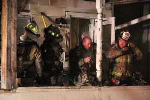 Duplex Fire, 22 East Kline Ave, Lansford, 2-26-2014 (416)