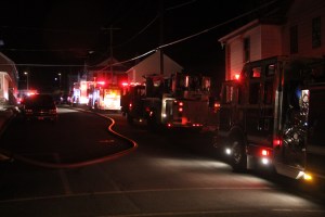 Duplex Fire, 22 East Kline Ave, Lansford, 2-26-2014 (475)
