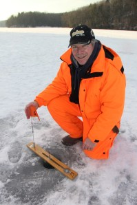 Fishing On the Ice Lake, State Park, Tuscarora, 2-1-2014 (104)