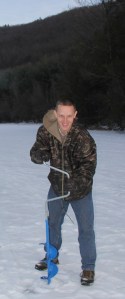 Fishing On the Ice Lake, State Park, Tuscarora, 2-1-2014 (107)