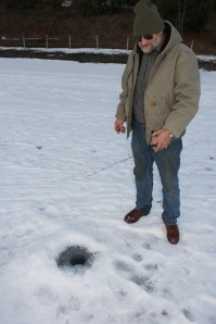 Fishing On the Ice Lake, State Park, Tuscarora, 2-1-2014 (118)