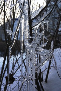 Hanging Icicles, Dutch Hill, Tamaqua, 2-6-2014