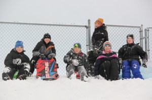 Having Fun in the Snow, Hill, High School, Tamaqua, 2-3-2014 (26)