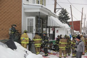 House Fire, East Pine Street, Mahanoy City, 2-18-2014 (46)