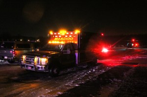 Man Lifeflighted After Being Shot in Hazleton, McAdoo, 2-2-2014 (2)
