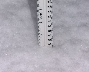 Measurement of Snow, Dutch Hill, Tamaqua, 2-13-2014 (4)
