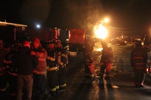 Propane Fire, Koch's Turkey Fire, Walker Township, 2-20-2014 (39)