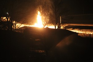 Propane Fire, Koch's Turkey Fire, Walker Township, 2-20-2014 (61)