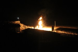 Propane Fire, Koch's Turkey Fire, Walker Township, 2-20-2014 (88)