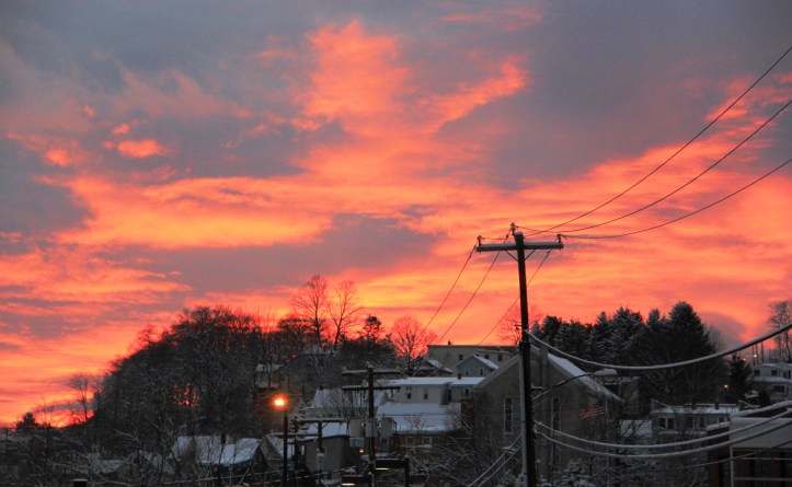 Redish Blue Horizon Over Tamaqua, 2-3-2014 (3)
