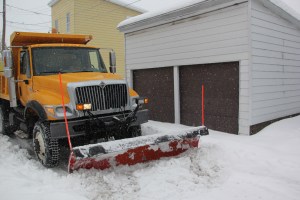 Removing, Plowing, Shoveling Snow, Tamaqua, 2-15-2014 (1)