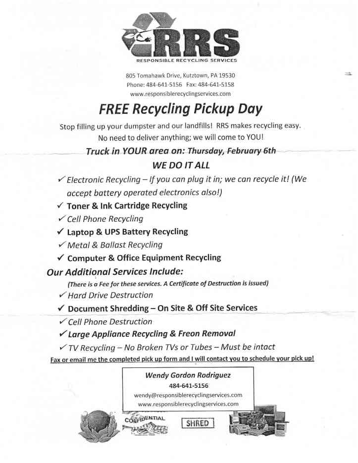 RRS Electronics Recycling Day 02-06-141