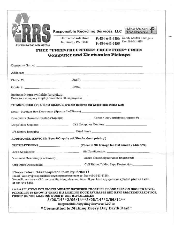 RRS Electronics Recycling Day 02-06-142