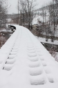 Snow-Covered Train Trestle, Just Off SR309, Tamaqua, 2-13-2014 (12)