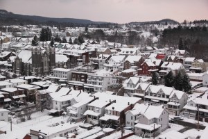 Snow Views From Atop the ABC Hi Rise, East Broad St, Tamaqua, 2-15-2014 (146)