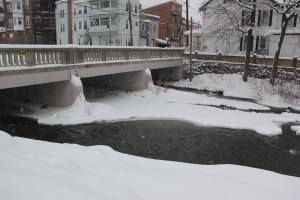 Snow Views of the Little Schuylkill River, Tamaqua, 2-13-2014 (1)