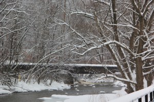 Snow Views of the Little Schuylkill River, Tamaqua, 2-13-2014 (14)