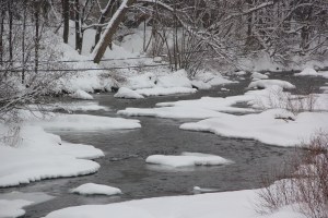 Snow Views of the Little Schuylkill River, Tamaqua, 2-13-2014 (4)