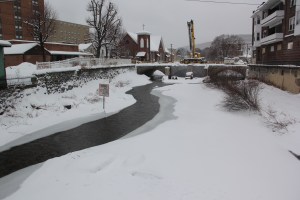Snow Views of the Little Schuylkill River, Tamaqua, 2-13-2014 (7)