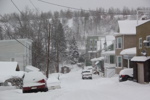 Snow Views of the Tamaqua Streets, Tamaqua, 2-13-2014 (10)
