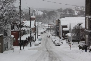 Snow Views of the Tamaqua Streets, Tamaqua, 2-13-2014 (17)