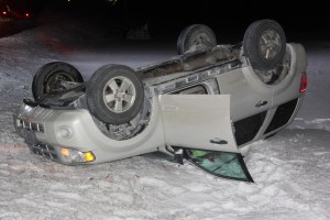 SUV Overturns near Lakeside Ballroom, SR54, Ryan Township, 2-28-2014 (13)