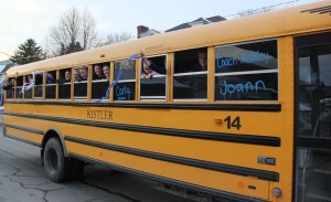 Tamaqua Girls Swim Team Championship Parade, Tamaqua, 2-8-2014 (33)