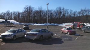 Tractor Trailers Crashes into Multiple Vehicles, from Justin Startzel, SR309 South, Tamaqua, 2-26-201 (2)