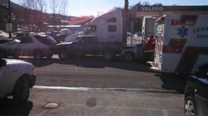 Tractor Trailers Crashes into Multiple Vehicles, from Justin Startzel, SR309 South, Tamaqua, 2-26-201 (6)