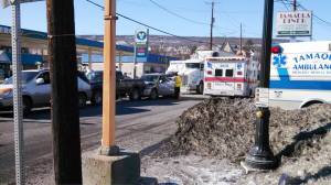 Tractor Trailers Crashes into Multiple Vehicles, from Justin Startzel, SR309 South, Tamaqua, 2-26-201 (7)