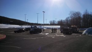 Tractor Trailers Crashes into Multiple Vehicles, from Justin Startzel, SR309 South, Tamaqua, 2-26-2014 (1)